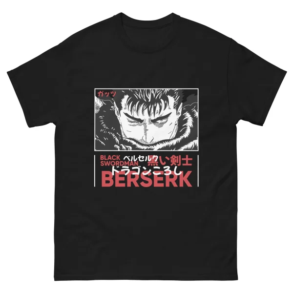 T-shirt Guts Black Swordsman - Berserk