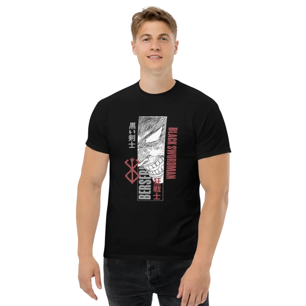 T-shirt Guts Black Swordsman - Berserk