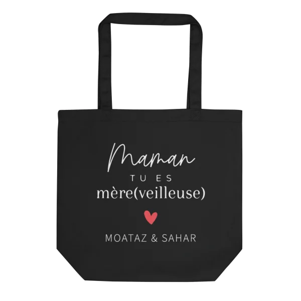 Tote Bag “Mèr(e)veilleuse” – Cadeau personnalisé pour maman