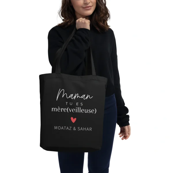 Tote Bag “Mèr(e)veilleuse” – Cadeau personnalisé pour maman