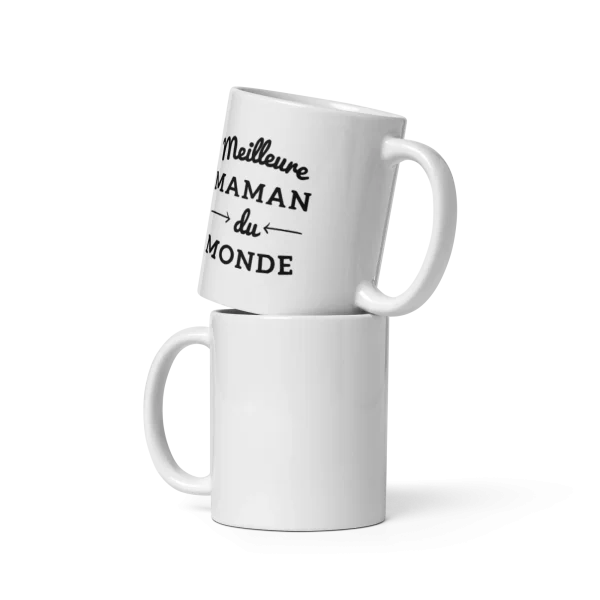 Mug “Meilleure Maman du Monde” – Édition Fête des Mères