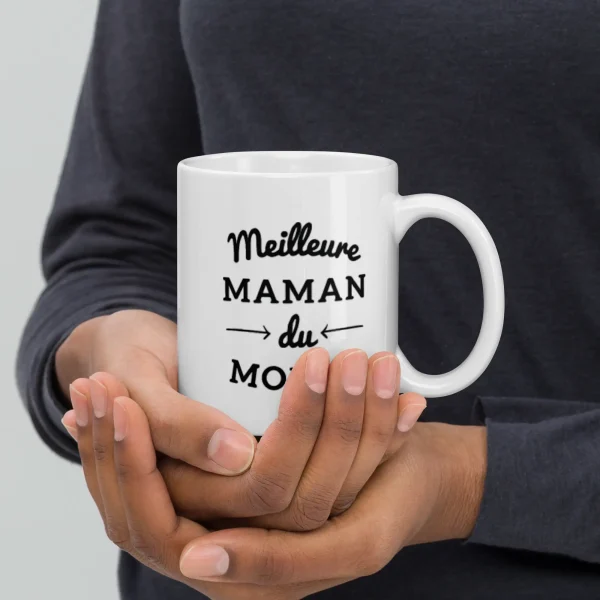 Mug “Meilleure Maman du Monde” – Édition Fête des Mères